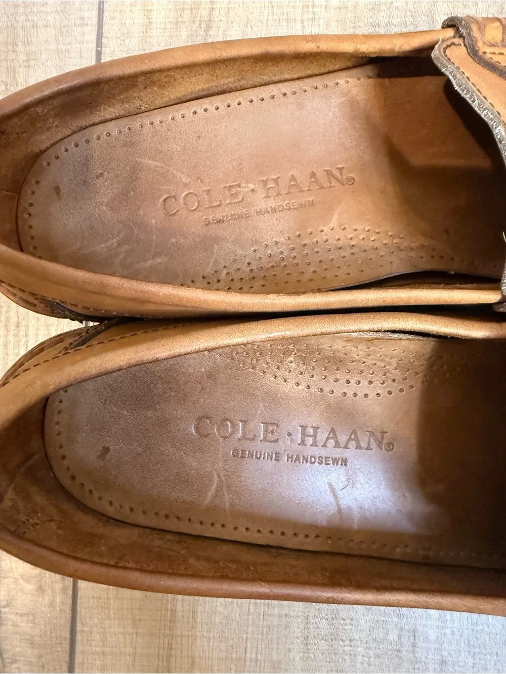 Cole Haan smooth cognac
